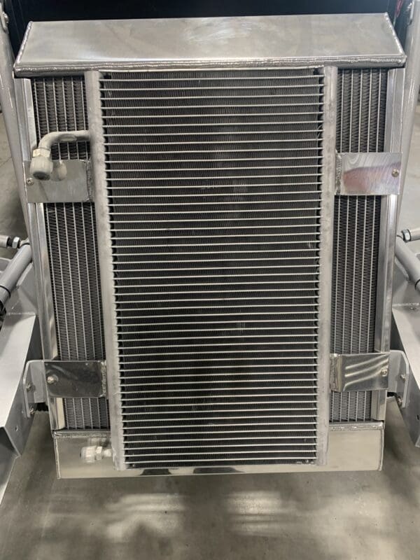 radiator with condensor